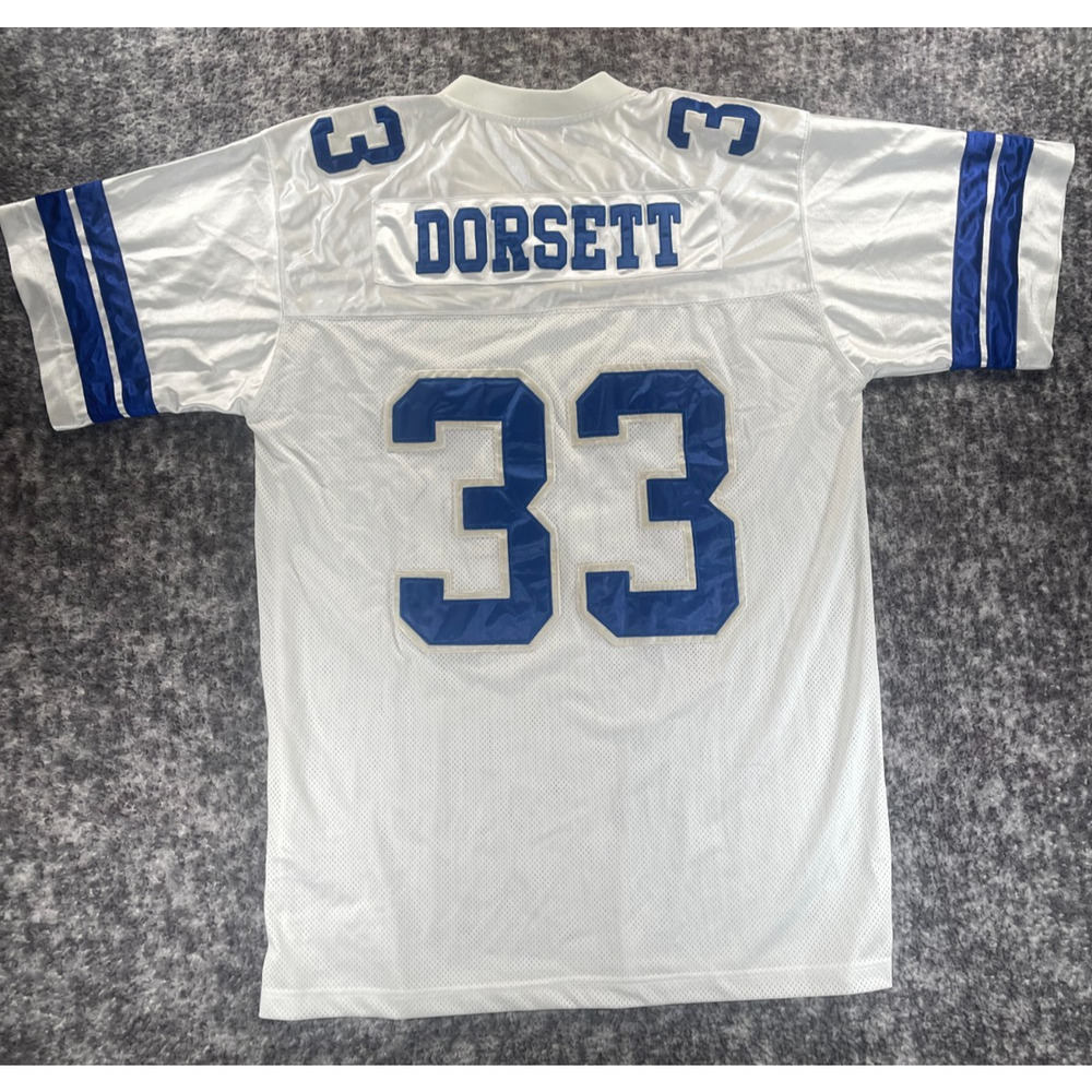 Tony Dorsett Mitchell and Ness Jersey Size 54 NFL Football White